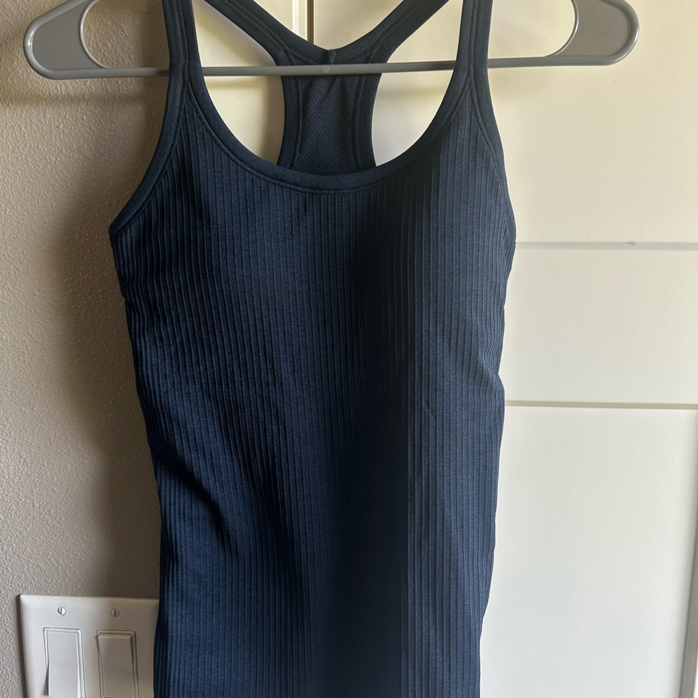 Lululemon Navy Ebb to Street Tank Top